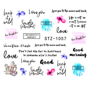 Water Decals – Good Vibes