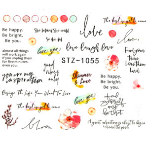 Water Decals – Love Me Boy