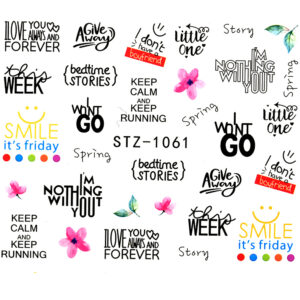 Water Decals – Let’s Smile