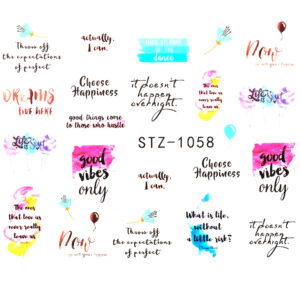 Water Decals – Incredible Romantic