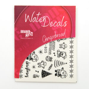 Water Decals – Gingerbread