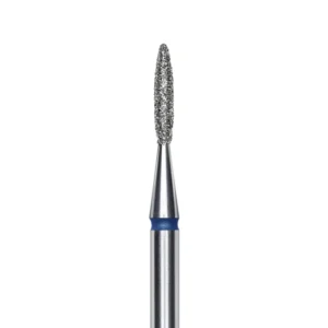 PUNTA DIAMANTATA FIAMMA APPUNTITA, BLU, DIAMETRO 1.6 MM - LUNGHEZZA PUNTA 8 MM