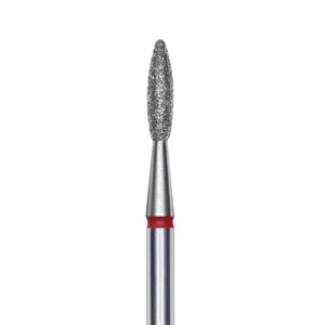 PUNTA DIAMANTATA FIAMMA, ROSSO, DIAMETRO 2.1 MM - LUNGHEZZA PUNTA 8 MM